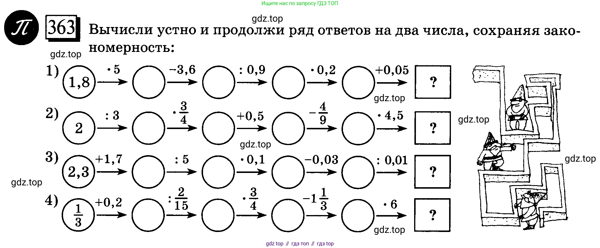 ГДЗ Математика, 6 класс Учебник, авторы: Дорофеев Георгий Владимирович, Петерсон Людмила Георгиевна, издательство Просвещение, Москва, 2023, голубого цвета, Часть 2, страница 82, номер 363, Условие 2010-2022