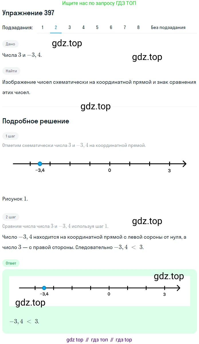 ГДЗ Математика, 6 класс Учебник, авторы: Дорофеев Георгий Владимирович, Петерсон Людмила Георгиевна, издательство Просвещение, Москва, 2023, голубого цвета, Часть 2, страница 89, номер 397, Решение 1 (2010-2022) (продолжение 3)