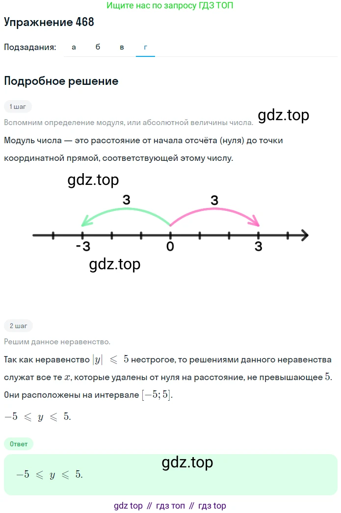 ГДЗ Математика, 6 класс Учебник, авторы: Дорофеев Георгий Владимирович, Петерсон Людмила Георгиевна, издательство Просвещение, Москва, 2023, голубого цвета, Часть 2, страница 103, номер 468, Решение 1 (2010-2022) (продолжение 4)
