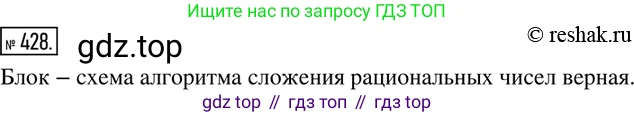 ГДЗ Математика, 6 класс Учебник, авторы: Дорофеев Георгий Владимирович, Петерсон Людмила Георгиевна, издательство Просвещение, Москва, 2023, голубого цвета, Часть 2, страница 97, номер 428, Решение 2 (2010-2022)