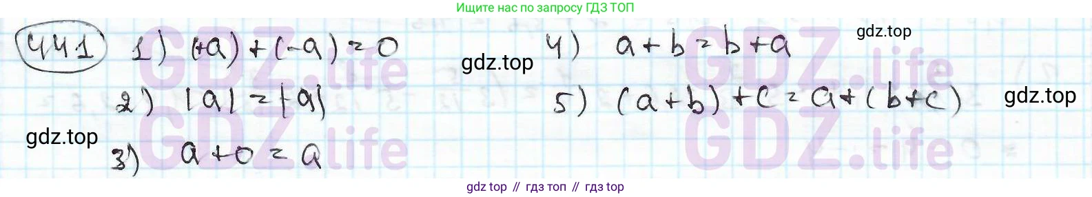 ГДЗ Математика, 6 класс Учебник, авторы: Дорофеев Георгий Владимирович, Петерсон Людмила Георгиевна, издательство Просвещение, Москва, 2023, голубого цвета, Часть 2, страница 99, номер 441, Решение 3 (2010-2022)