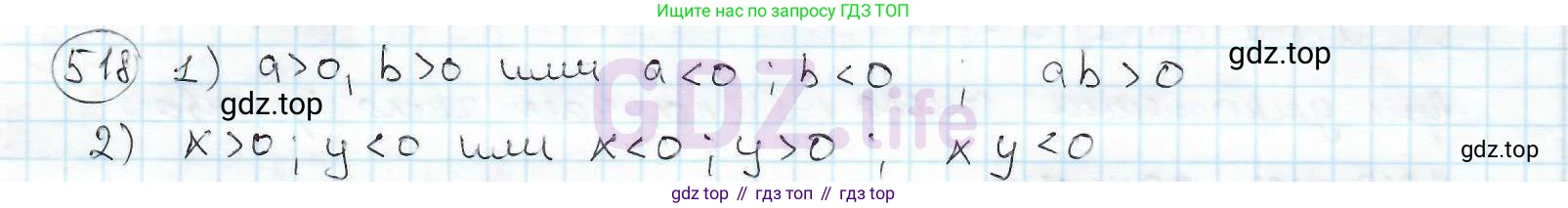 ГДЗ Математика, 6 класс Учебник, авторы: Дорофеев Георгий Владимирович, Петерсон Людмила Георгиевна, издательство Просвещение, Москва, 2023, голубого цвета, Часть 2, страница 114, номер 518, Решение 3 (2010-2022)