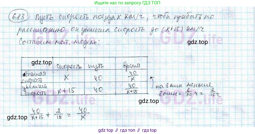 ГДЗ Математика, 6 класс Учебник, авторы: Дорофеев Георгий Владимирович, Петерсон Людмила Георгиевна, издательство Просвещение, Москва, 2023, голубого цвета, Часть 3, страница 157, номер 683, Решение 3 (2010-2022)