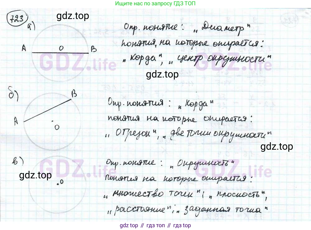 ГДЗ Математика, 6 класс Учебник, авторы: Дорофеев Георгий Владимирович, Петерсон Людмила Георгиевна, издательство Просвещение, Москва, 2023, голубого цвета, Часть 3, страница 167, номер 723, Решение 3 (2010-2022)