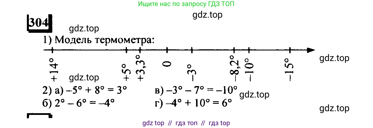 Математика, 6 класс Учебник, авторы: Дорофеев Георгий Владимирович, Петерсон Людмила Георгиевна, издательство Просвещение, Москва, 2023, голубого цвета, Часть 2, страница 72, номер 304, Решение 4 (2010-2022)