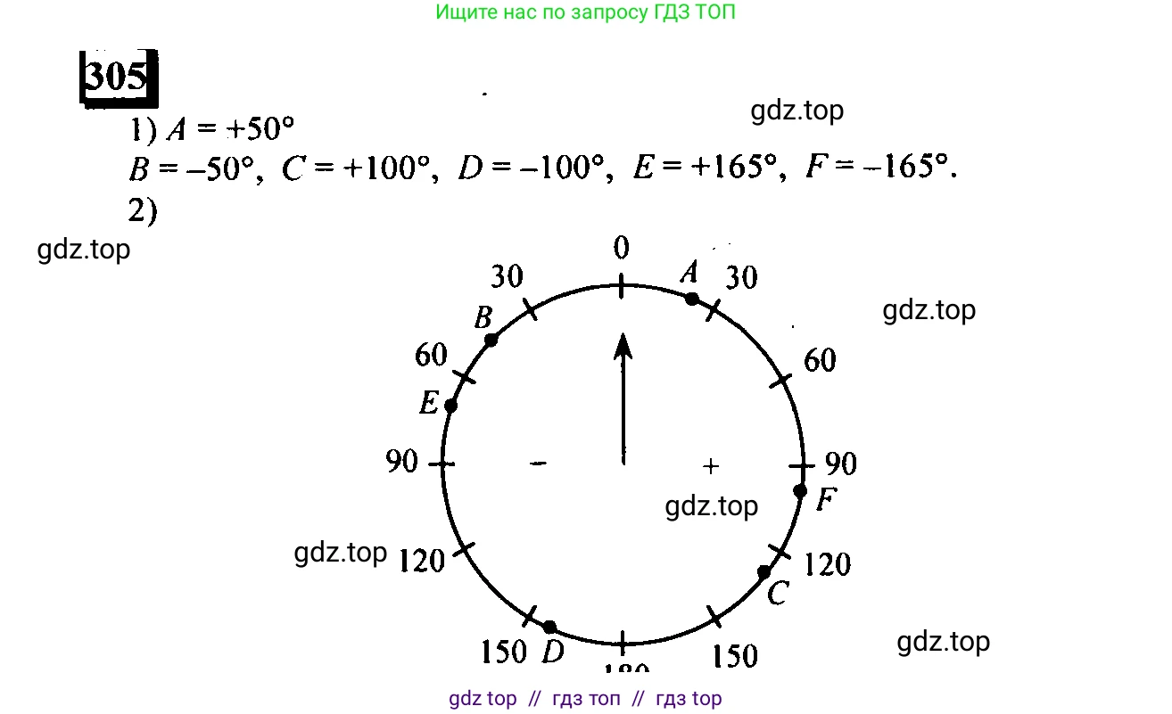 Математика, 6 класс Учебник, авторы: Дорофеев Георгий Владимирович, Петерсон Людмила Георгиевна, издательство Просвещение, Москва, 2023, голубого цвета, Часть 2, страница 72, номер 305, Решение 4 (2010-2022)