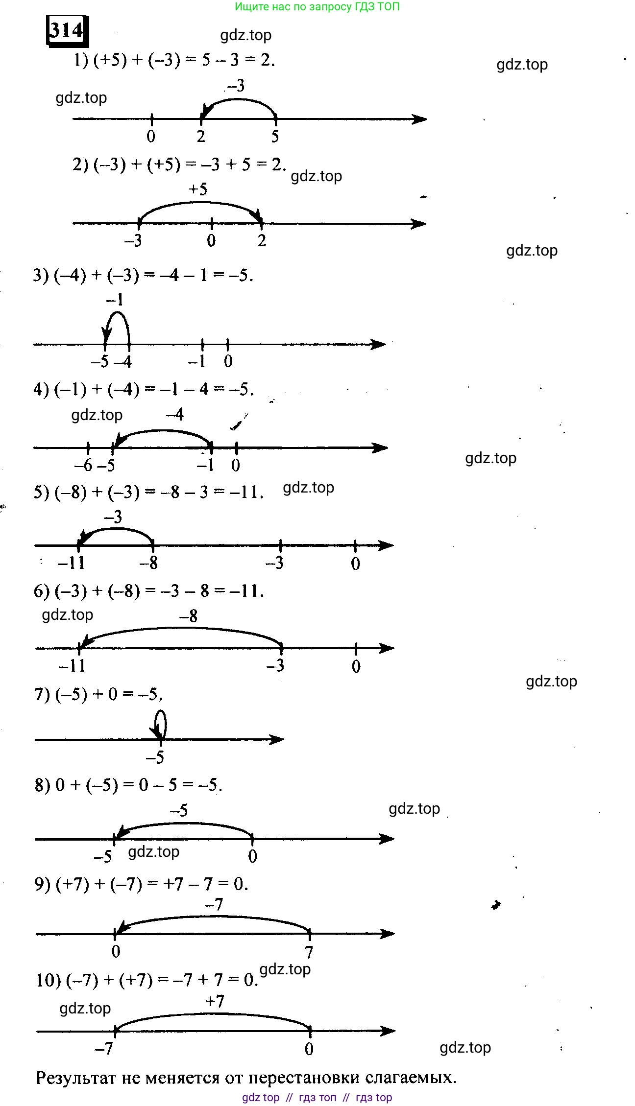 Математика, 6 класс Учебник, авторы: Дорофеев Георгий Владимирович, Петерсон Людмила Георгиевна, издательство Просвещение, Москва, 2023, голубого цвета, Часть 2, страница 74, номер 314, Решение 4 (2010-2022)