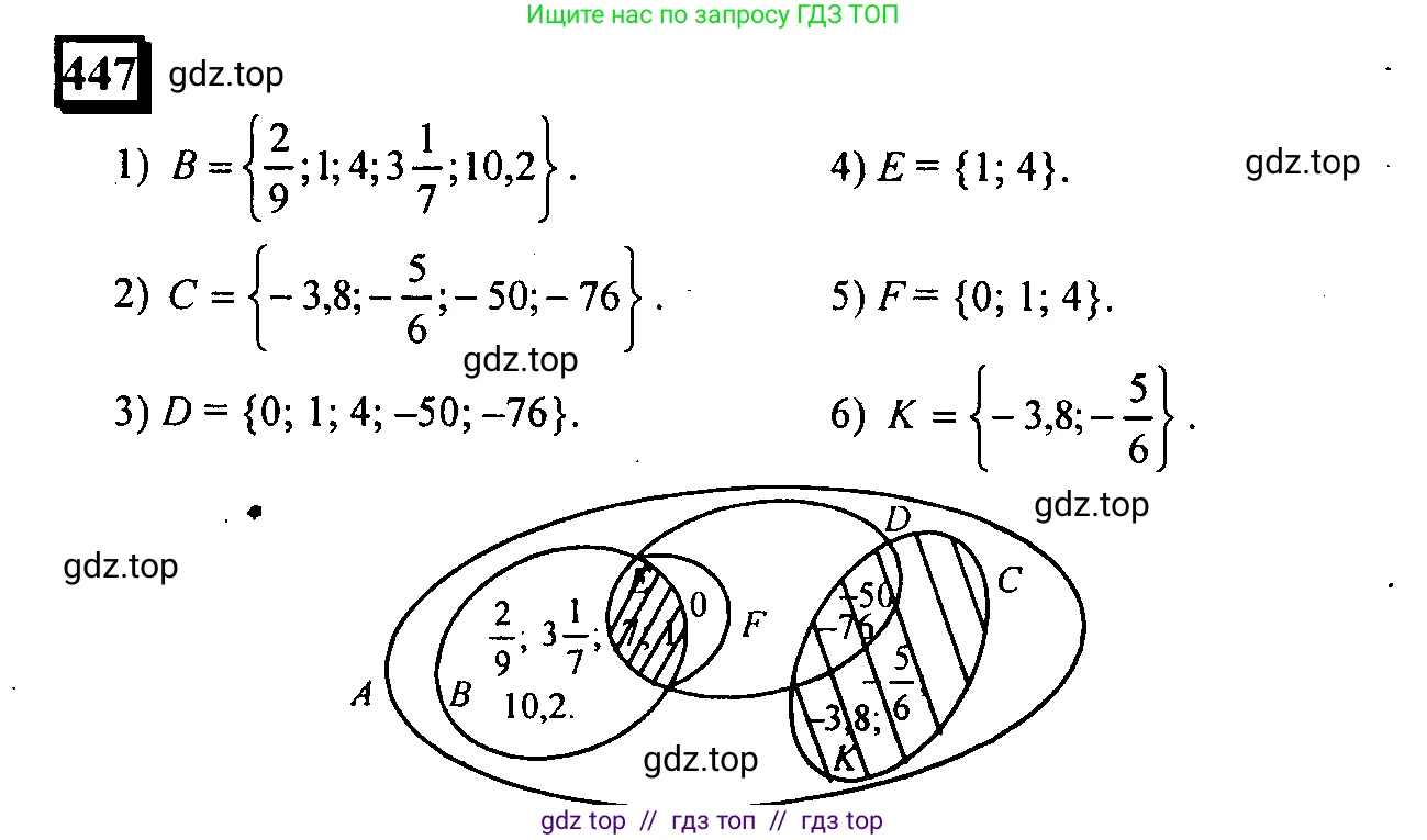 Математика, 6 класс Учебник, авторы: Дорофеев Георгий Владимирович, Петерсон Людмила Георгиевна, издательство Просвещение, Москва, 2023, голубого цвета, Часть 2, страница 100, номер 447, Решение 4 (2010-2022)