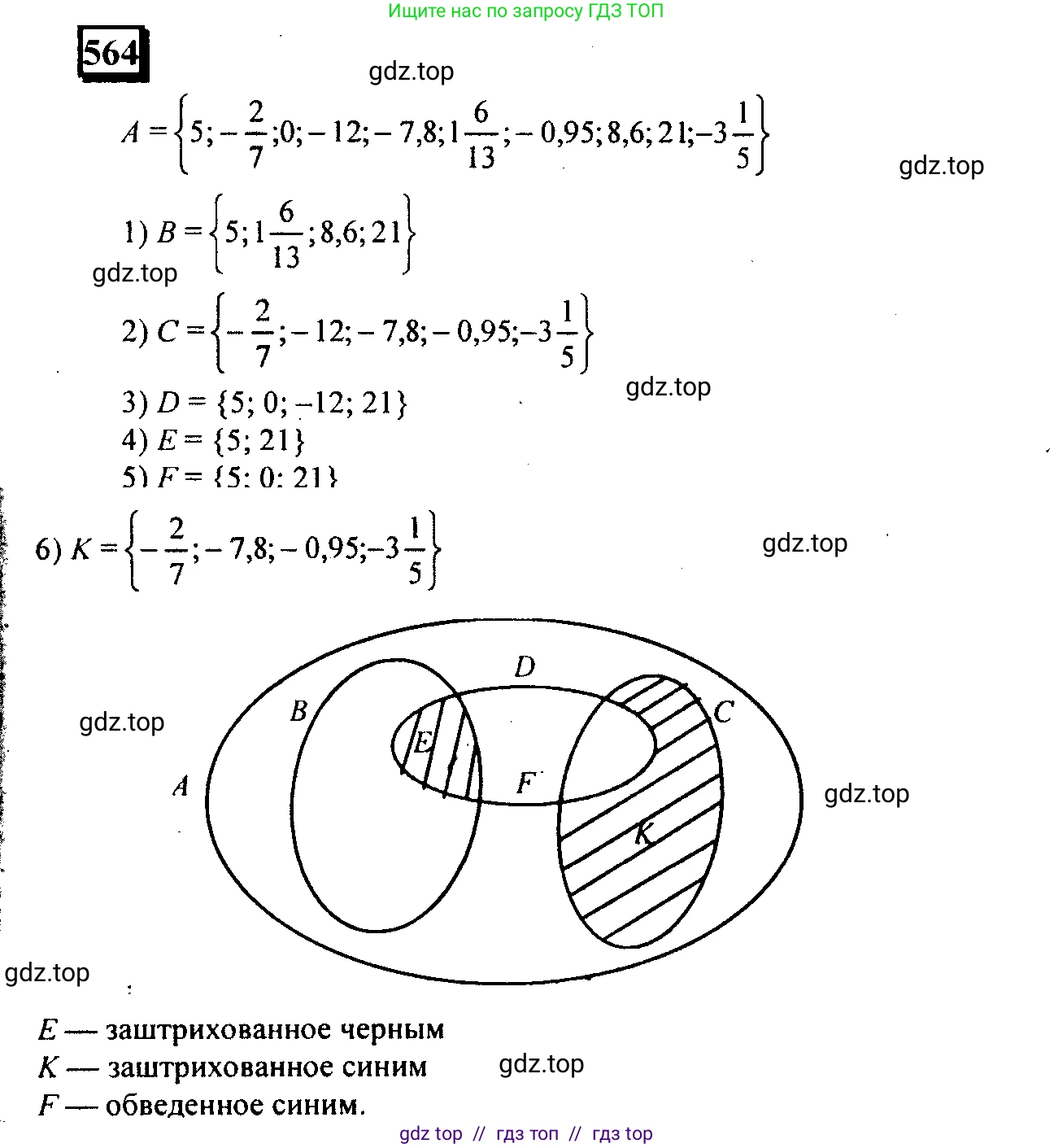 Математика, 6 класс Учебник, авторы: Дорофеев Георгий Владимирович, Петерсон Людмила Георгиевна, издательство Просвещение, Москва, 2023, голубого цвета, Часть 2, страница 123, номер 564, Решение 4 (2010-2022)