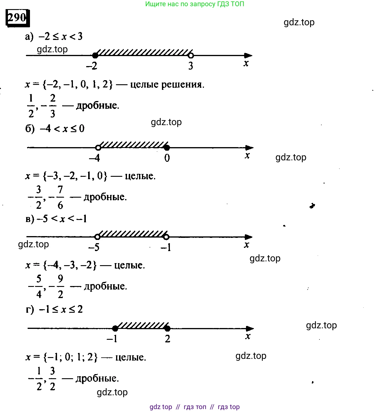 Математика, 6 класс Учебник, авторы: Дорофеев Георгий Владимирович, Петерсон Людмила Георгиевна, издательство Просвещение, Москва, 2023, голубого цвета, Часть 3, страница 64, номер 290, Решение 4 (2010-2022)