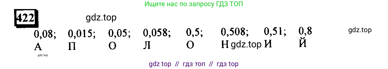 Математика, 6 класс Учебник, авторы: Дорофеев Георгий Владимирович, Петерсон Людмила Георгиевна, издательство Просвещение, Москва, 2023, голубого цвета, Часть 3, страница 99, номер 422, Решение 4 (2010-2022)