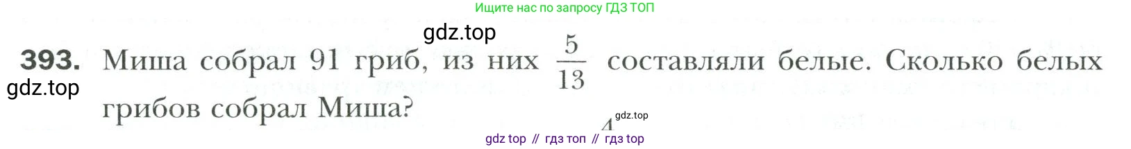 Математика, 6 класс Учебник, авторы: Мерзляк Аркадий Григорьевич, Полонский Виталий Борисович, Якир Михаил Семёнович, издательство Просвещение, Москва, 2019 - 2022, салатового цвета, страница 78, номер 393, Условие