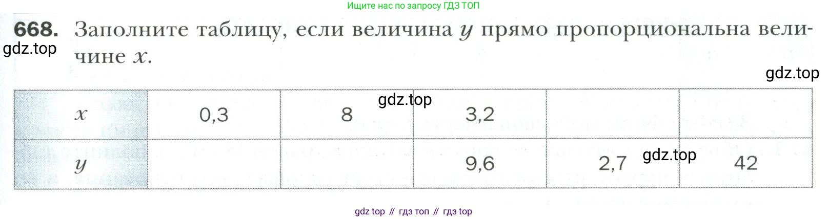Математика, 6 класс Учебник, авторы: Мерзляк Аркадий Григорьевич, Полонский Виталий Борисович, Якир Михаил Семёнович, издательство Просвещение, Москва, 2019 - 2022, салатового цвета, страница 139, номер 668, Условие
