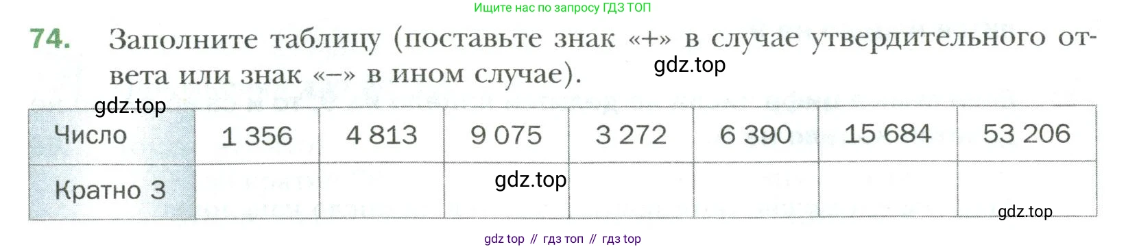 Математика, 6 класс Учебник, авторы: Мерзляк Аркадий Григорьевич, Полонский Виталий Борисович, Якир Михаил Семёнович, издательство Просвещение, Москва, 2019 - 2022, салатового цвета, страница 16, номер 74, Условие