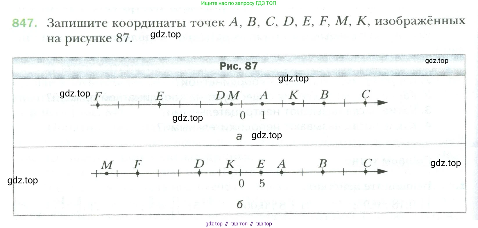 Математика, 6 класс Учебник, авторы: Мерзляк Аркадий Григорьевич, Полонский Виталий Борисович, Якир Михаил Семёнович, издательство Просвещение, Москва, 2019 - 2022, салатового цвета, страница 188, номер 847, Условие