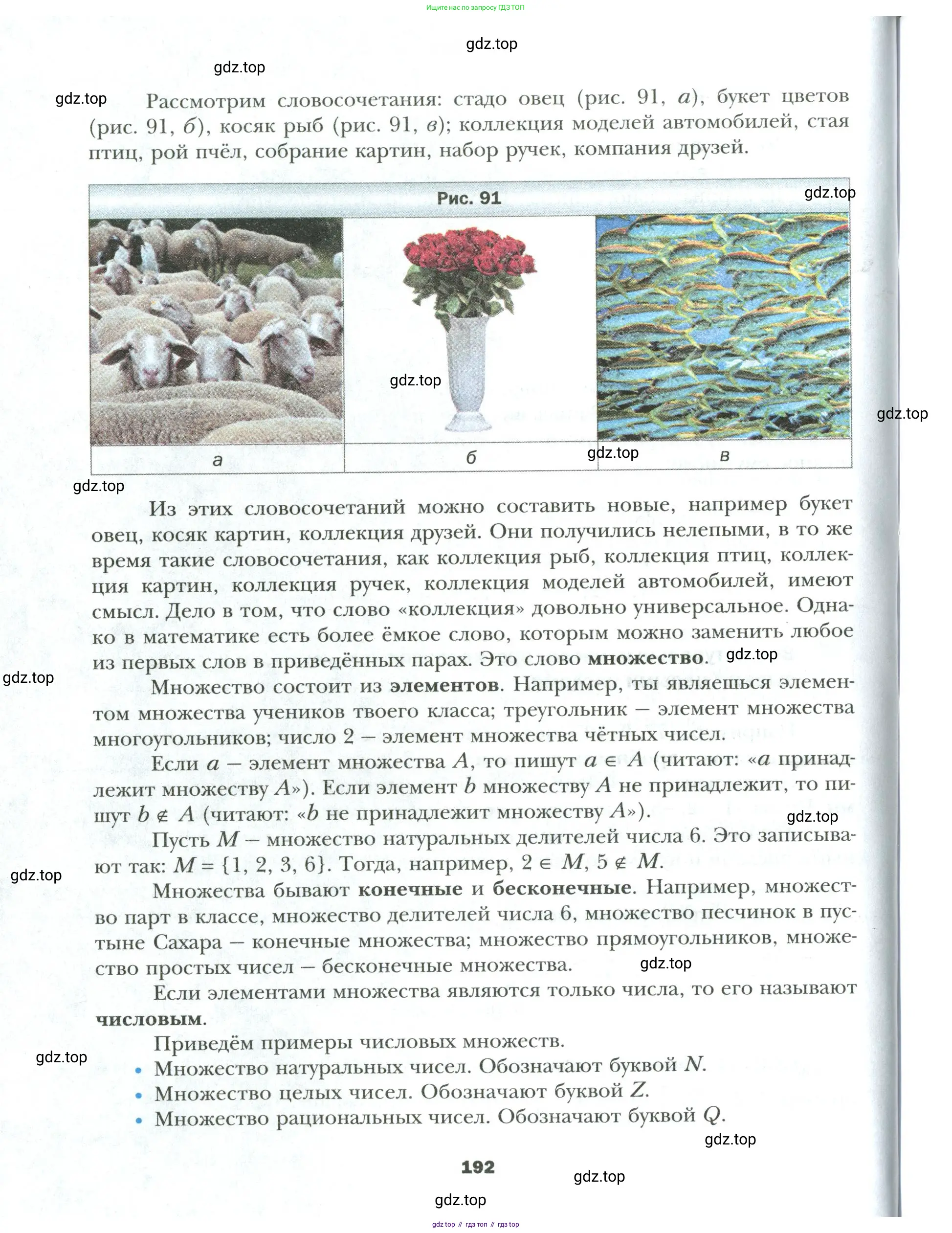 Математика, 6 класс Учебник, авторы: Мерзляк Аркадий Григорьевич, Полонский Виталий Борисович, Якир Михаил Семёнович, издательство Просвещение, Москва, 2019 - 2022, салатового цвета, страница 192