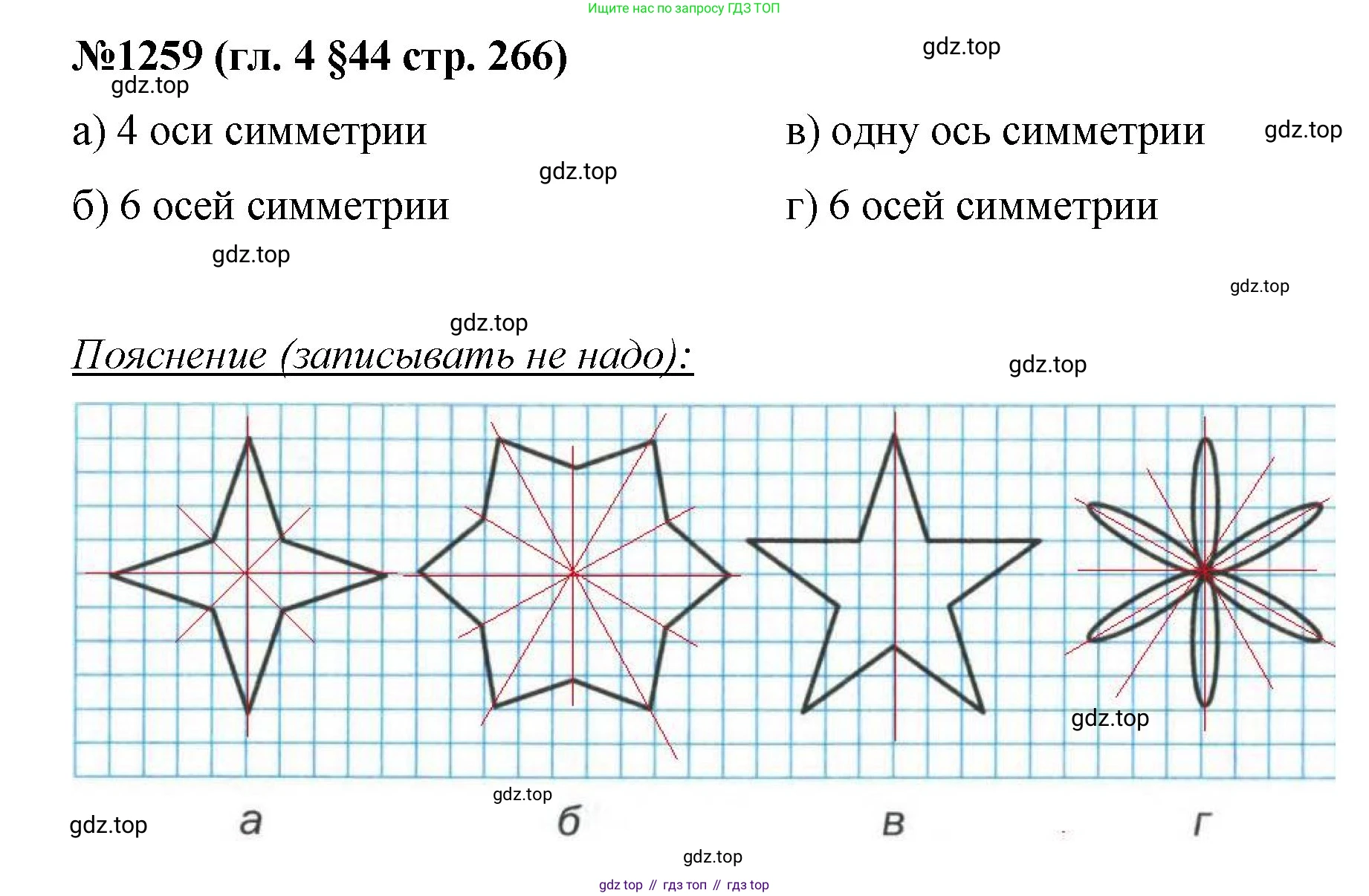 Математика, 6 класс Учебник, авторы: Мерзляк Аркадий Григорьевич, Полонский Виталий Борисович, Якир Михаил Семёнович, издательство Просвещение, Москва, 2019 - 2022, салатового цвета, страница 266, номер 1259, Решение