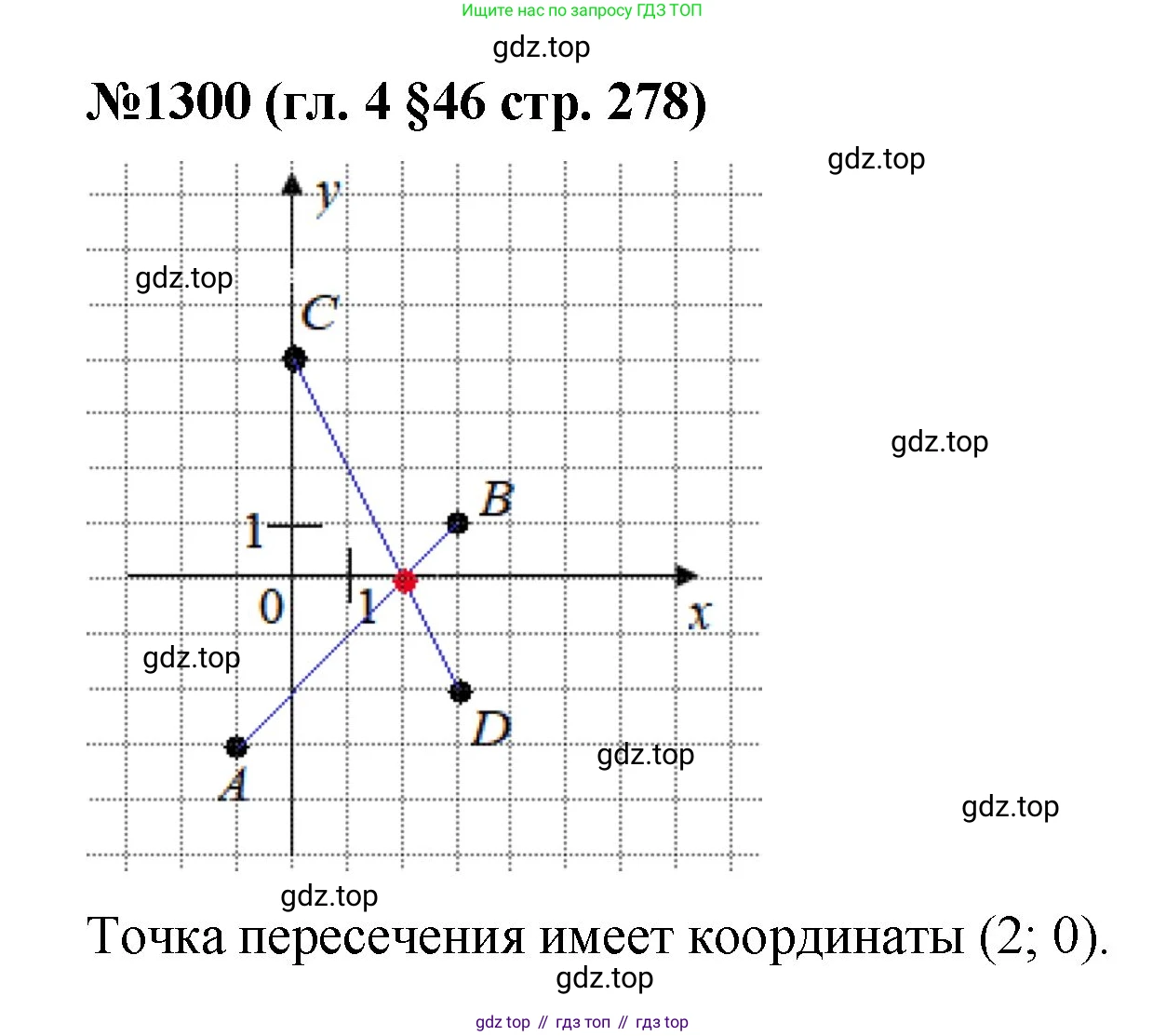 Математика, 6 класс Учебник, авторы: Мерзляк Аркадий Григорьевич, Полонский Виталий Борисович, Якир Михаил Семёнович, издательство Просвещение, Москва, 2019 - 2022, салатового цвета, страница 278, номер 1300, Решение