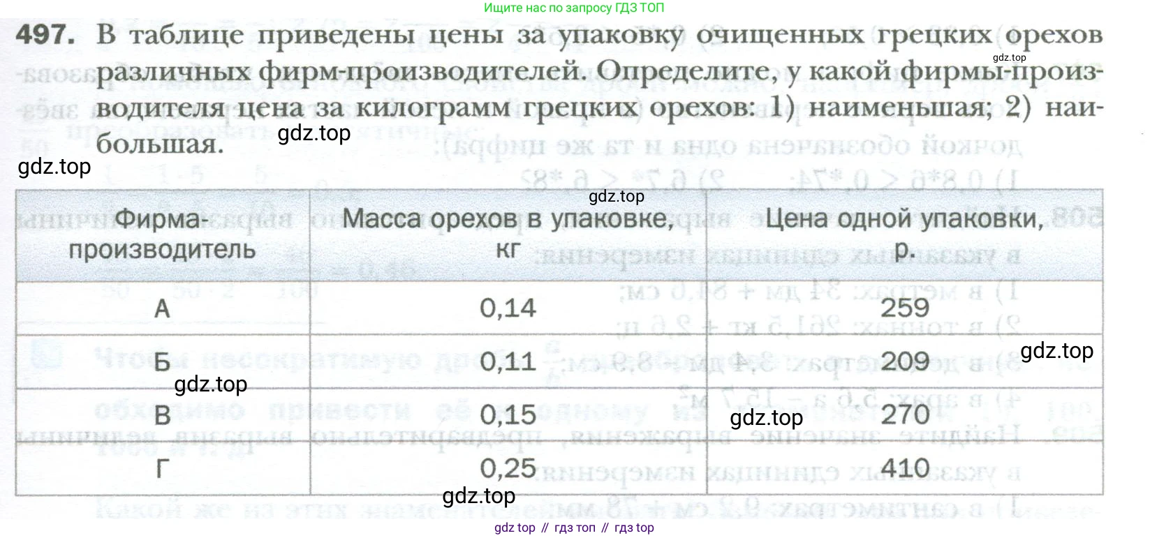 ГДЗ Математика, 6 класс Учебник, авторы: Мерзляк Аркадий Григорьевич, Полонский Виталий Борисович, Якир Михаил Семёнович, издательство Просвещение, Москва, 2023, салатового цвета, страница 93, номер 497, Условие