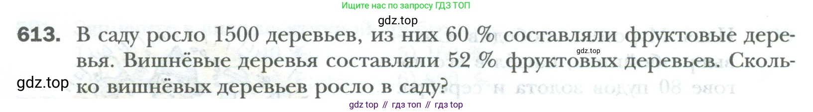 ГДЗ Математика, 6 класс Учебник, авторы: Мерзляк Аркадий Григорьевич, Полонский Виталий Борисович, Якир Михаил Семёнович, издательство Просвещение, Москва, 2023, салатового цвета, страница 118, номер 613, Условие