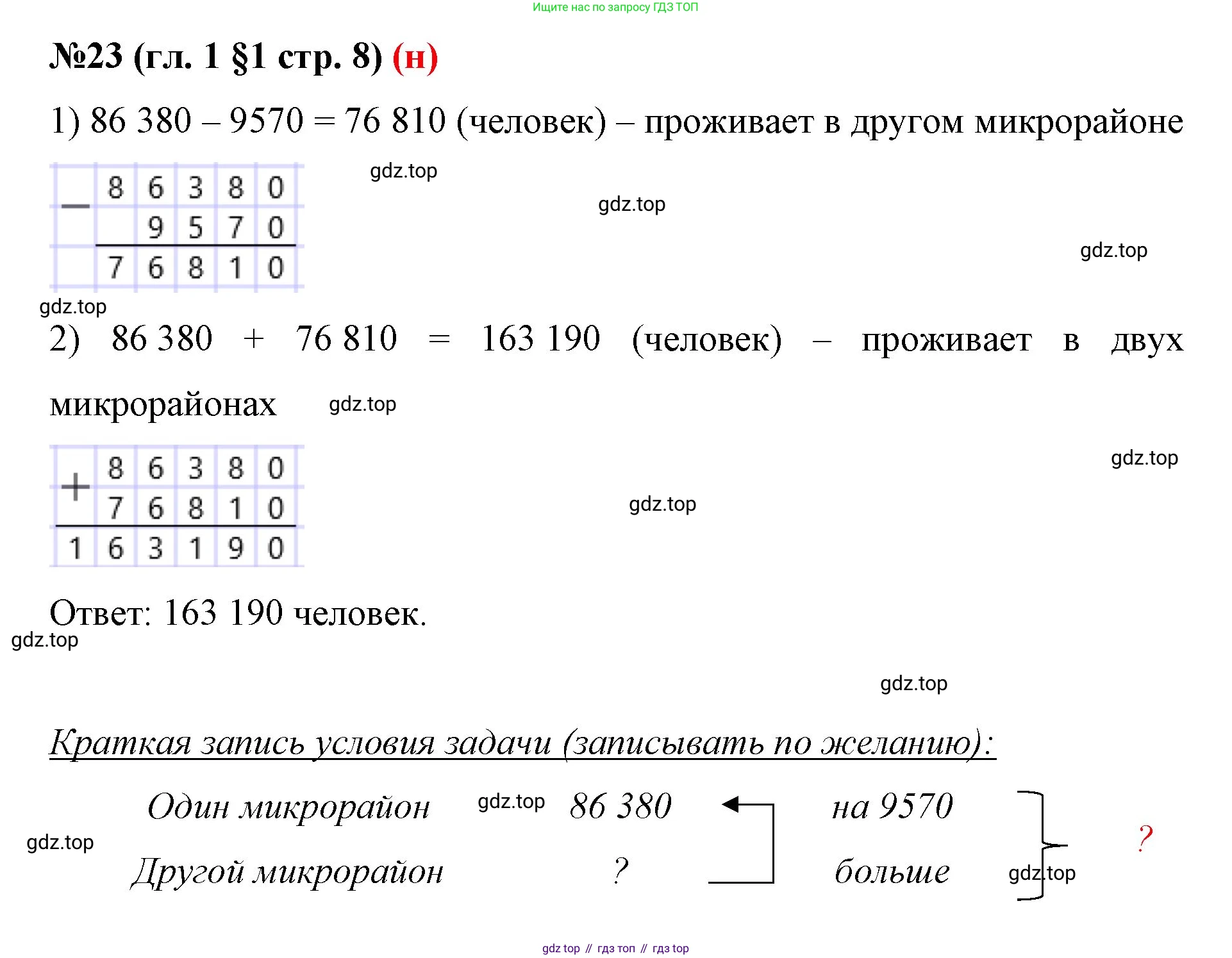 ГДЗ Математика, 6 класс Учебник, авторы: Мерзляк Аркадий Григорьевич, Полонский Виталий Борисович, Якир Михаил Семёнович, издательство Просвещение, Москва, 2023, салатового цвета, страница 8, номер 23, Решение