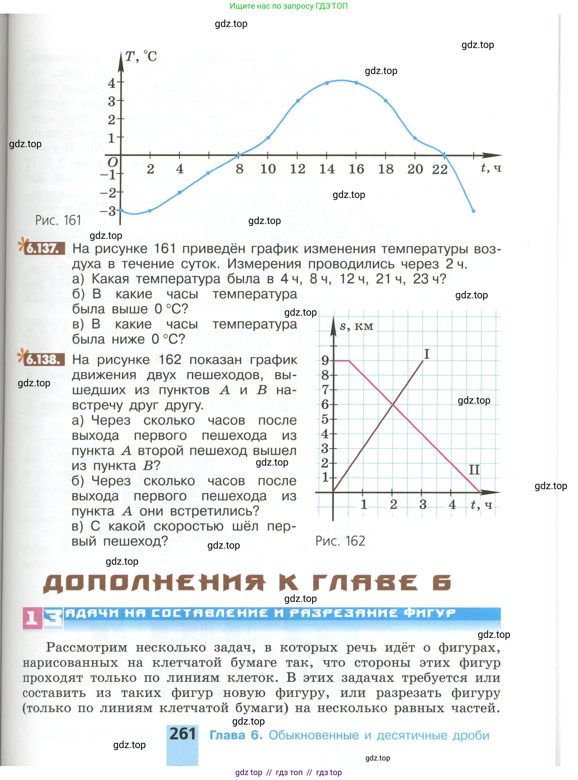 Математика, 6 класс Учебник, авторы: Никольский Сергей Михайлович, Потапов Михаил Константинович, Решетников Николай Николаевич, Шевкин Александр Владимирович, издательство Просвещение, Москва, 2023, страница 261