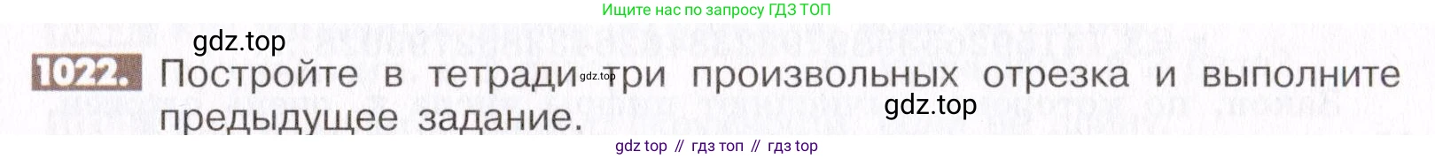 ГДЗ Математика, 6 класс Учебник, авторы: Никольский Сергей Михайлович, Потапов Михаил Константинович, Решетников Николай Николаевич, Шевкин Александр Владимирович, издательство Просвещение, Москва, 2019 - 2022, страница 207, номер 1022, Условие