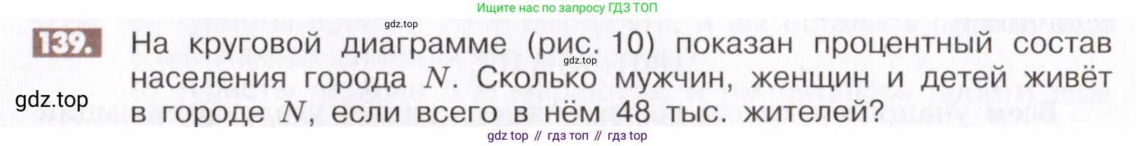 ГДЗ Математика, 6 класс Учебник, авторы: Никольский Сергей Михайлович, Потапов Михаил Константинович, Решетников Николай Николаевич, Шевкин Александр Владимирович, издательство Просвещение, Москва, 2019 - 2022, страница 32, номер 139, Условие