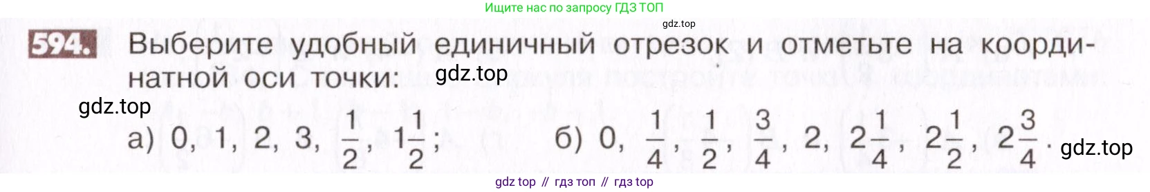 ГДЗ Математика, 6 класс Учебник, авторы: Никольский Сергей Михайлович, Потапов Михаил Константинович, Решетников Николай Николаевич, Шевкин Александр Владимирович, издательство Просвещение, Москва, 2019 - 2022, страница 117, номер 594, Условие