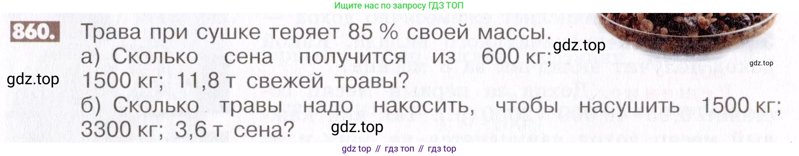 ГДЗ Математика, 6 класс Учебник, авторы: Никольский Сергей Михайлович, Потапов Михаил Константинович, Решетников Николай Николаевич, Шевкин Александр Владимирович, издательство Просвещение, Москва, 2019 - 2022, страница 163, номер 860, Условие