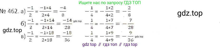 ГДЗ Математика, 6 класс Учебник, авторы: Никольский Сергей Михайлович, Потапов Михаил Константинович, Решетников Николай Николаевич, Шевкин Александр Владимирович, издательство Просвещение, Москва, 2019 - 2022, страница 93, номер 462, Решение 6