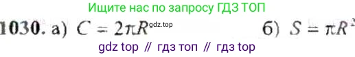 ГДЗ Математика, 6 класс Учебник, авторы: Никольский Сергей Михайлович, Потапов Михаил Константинович, Решетников Николай Николаевич, Шевкин Александр Владимирович, издательство Просвещение, Москва, 2019 - 2022, страница 209, номер 1030, Решение 8