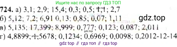 ГДЗ Математика, 6 класс Учебник, авторы: Никольский Сергей Михайлович, Потапов Михаил Константинович, Решетников Николай Николаевич, Шевкин Александр Владимирович, издательство Просвещение, Москва, 2019 - 2022, страница 144, номер 724, Решение 8