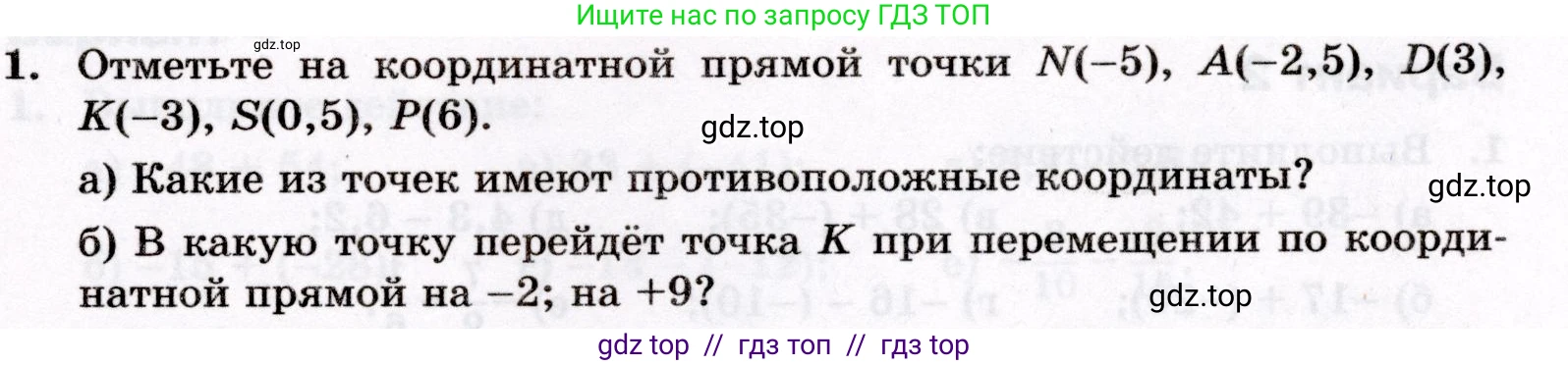 Математика, 6 класс Контрольные работы, автор: Крайнева Лариса Борисовна, издательство Просвещение, Москва, 2024, белого цвета, страница 25, номер 1, Условие