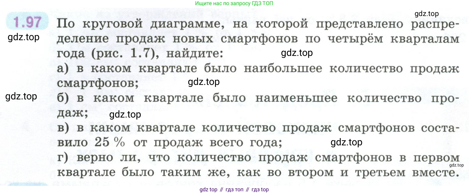 ГДЗ Математика, 6 класс Учебник, авторы: Виленкин Наум Яковлевич, Жохов Владимир Иванович, Чесноков Александр Семёнович, Александрова Лилия Александровна, Шварцбурд Семён Исаакович, издательство Просвещение, Москва, 2023, белого цвета, Часть 1, страница 28, номер 1.97, Условие