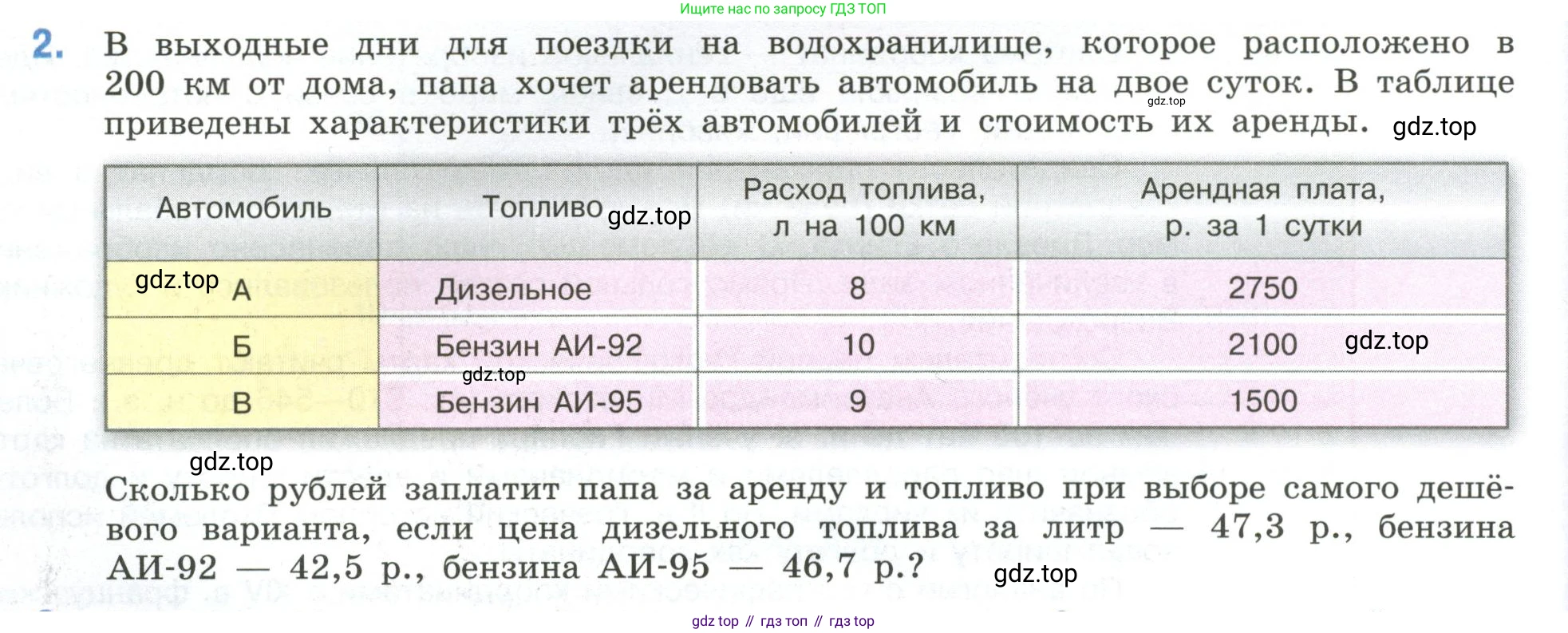 ГДЗ Математика, 6 класс Учебник, авторы: Виленкин Наум Яковлевич, Жохов Владимир Иванович, Чесноков Александр Семёнович, Александрова Лилия Александровна, Шварцбурд Семён Исаакович, издательство Просвещение, Москва, 2023, белого цвета, Часть 2, страница 120, номер 2, Условие