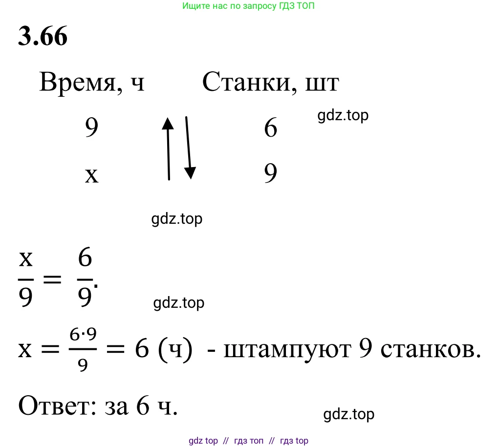 Математика, 6 класс Учебник, авторы: Виленкин Наум Яковлевич, Жохов Владимир Иванович, Чесноков Александр Семёнович, Александрова Лилия Александровна, Шварцбурд Семён Исаакович, издательство Просвещение, Москва, 2023, белого цвета, Часть 1, страница 132, номер 3.66, Решение 1