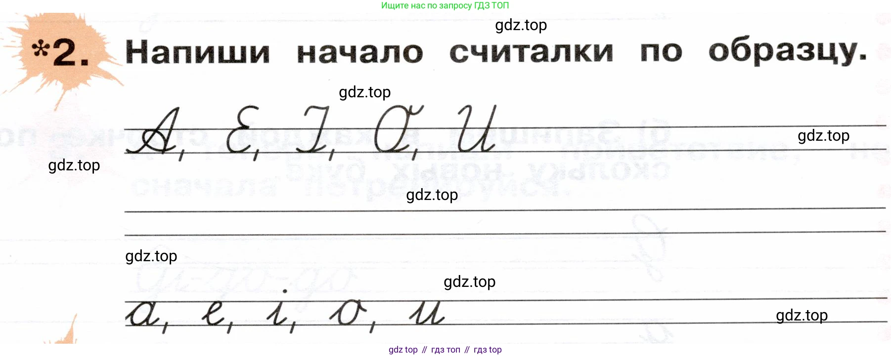 ГДЗ Немецкий язык (Deutsch), 2 класс рабочая тетрадь (arbeitsbuch), авторы: Бим Инесса Львовна (Bim I), Рыжова Лариса Ивановна (Ryschowa L), издательство Просвещение, Москва, 2023, бежевого цвета, Часть 1, страница 5, номер 2, Условие