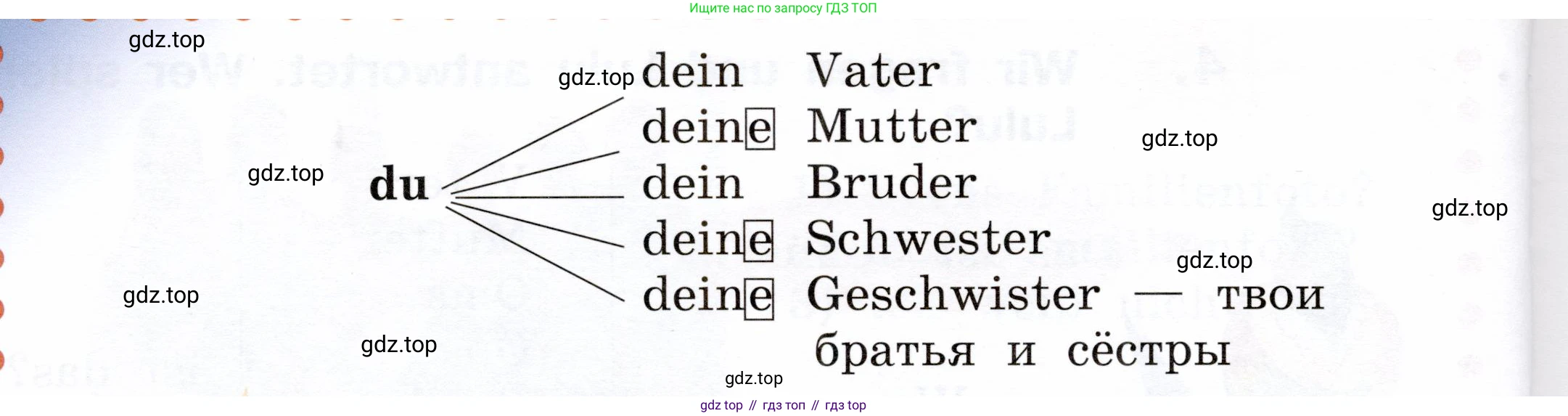 ГДЗ Немецкий язык (Deutsch), 2 класс учебник (lehrbuch), авторы: Бим Инесса Львовна (Bim I), Рыжова Лариса Ивановна (Ryschowa L), издательство Просвещение, Москва, 2023, бежевого цвета, Часть 2, страница 27, номер 6, Условие (продолжение 2)