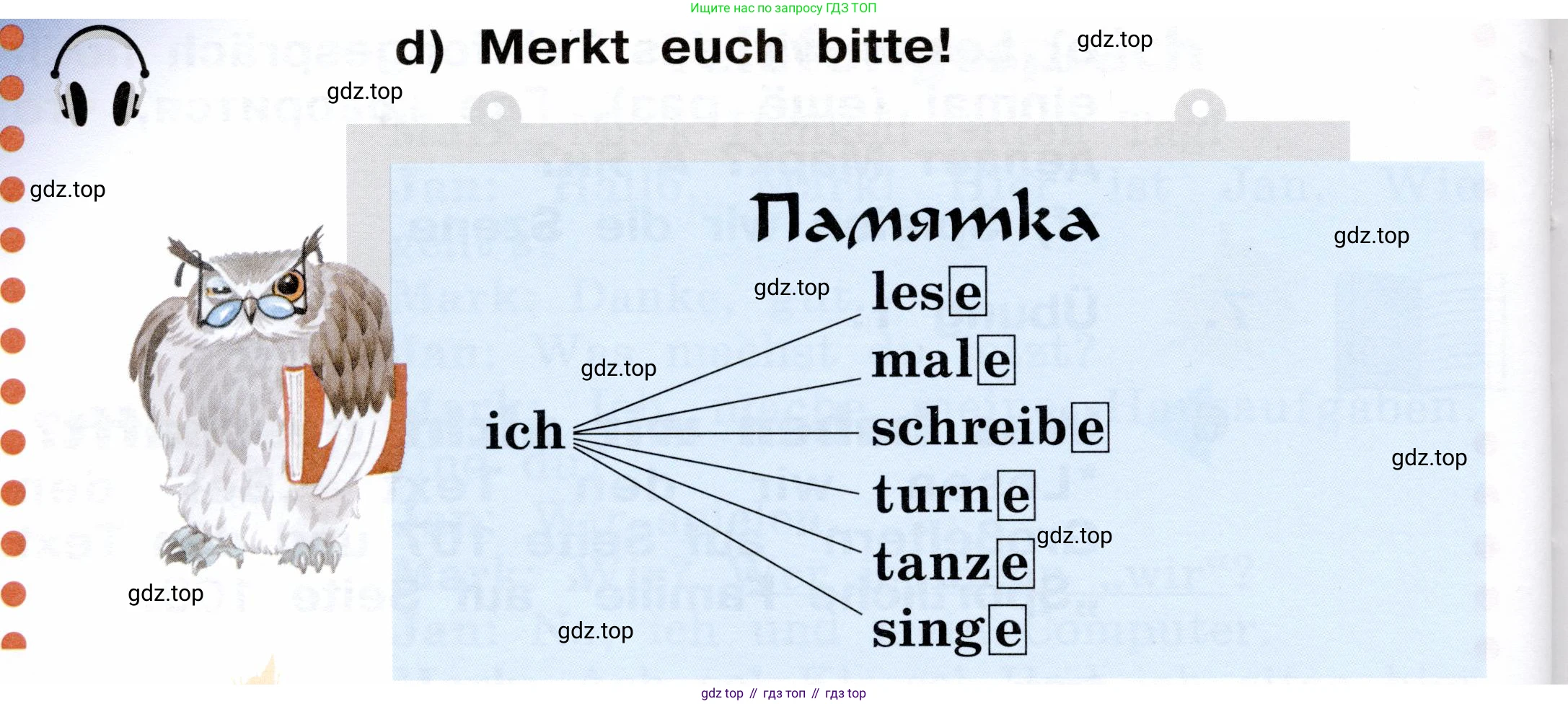 ГДЗ Немецкий язык (Deutsch), 2 класс учебник (lehrbuch), авторы: Бим Инесса Львовна (Bim I), Рыжова Лариса Ивановна (Ryschowa L), издательство Просвещение, Москва, 2023, бежевого цвета, Часть 2, страница 55, номер 2, Условие (продолжение 2)