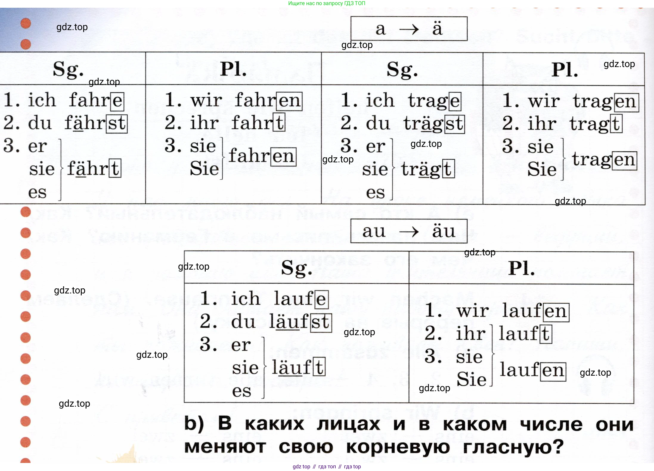 ГДЗ Немецкий язык (Deutsch), 2 класс учебник (lehrbuch), авторы: Бим Инесса Львовна (Bim I), Рыжова Лариса Ивановна (Ryschowa L), издательство Просвещение, Москва, 2023, бежевого цвета, Часть 2, страница 69, номер 5, Условие (продолжение 2)