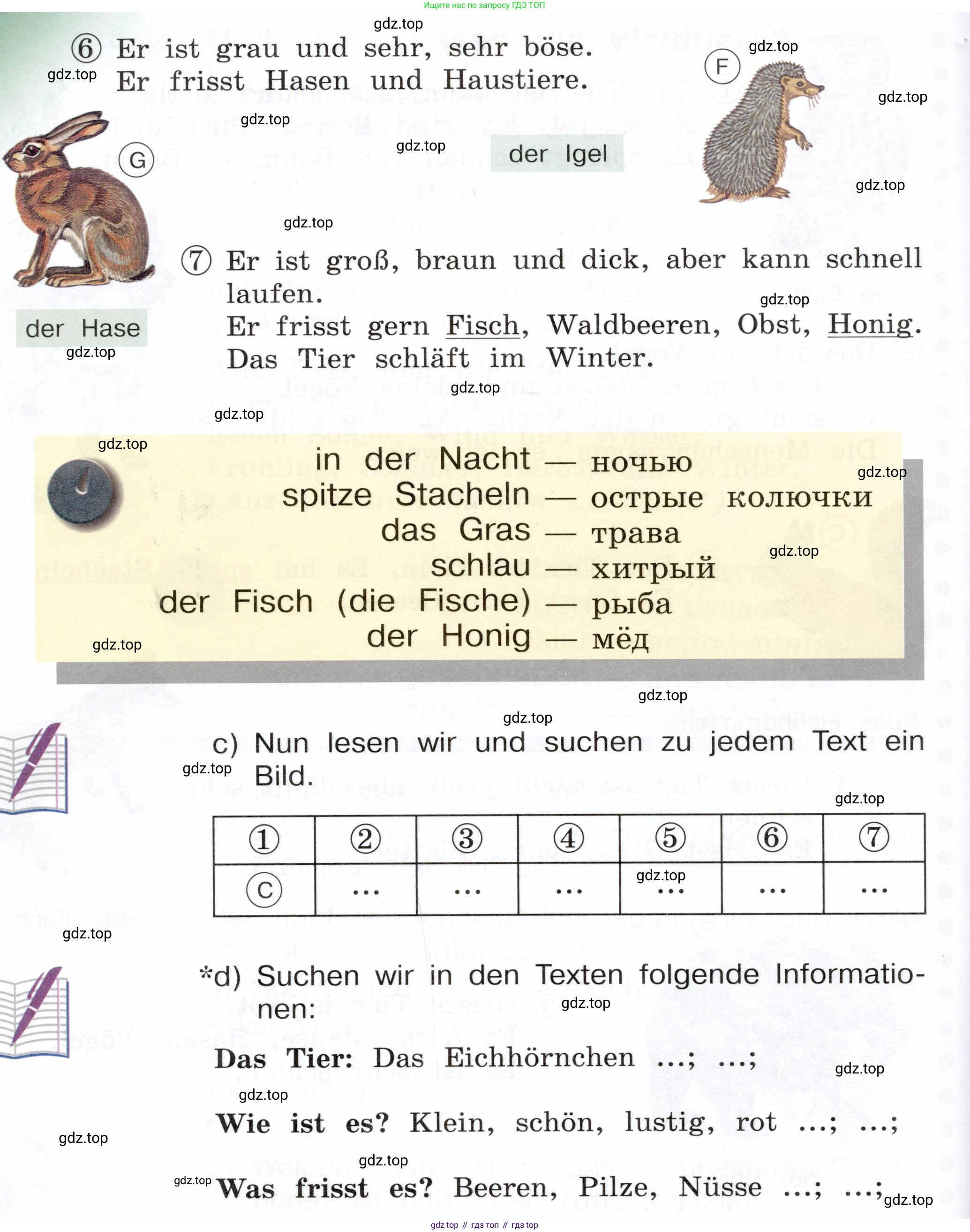 Немецкий язык (Deutsch), 3 класс учебник (lehrbuch), авторы: Бим Инесса Львовна (Bim I), Рыжова Лариса Ивановна (Ryschowa L), Фомичева Людмила Михайловна (Fomitschjowa L), издательство Просвещение, Москва, 2023, салатового цвета, Часть 1, страница 80, номер 2, Условие (продолжение 3)