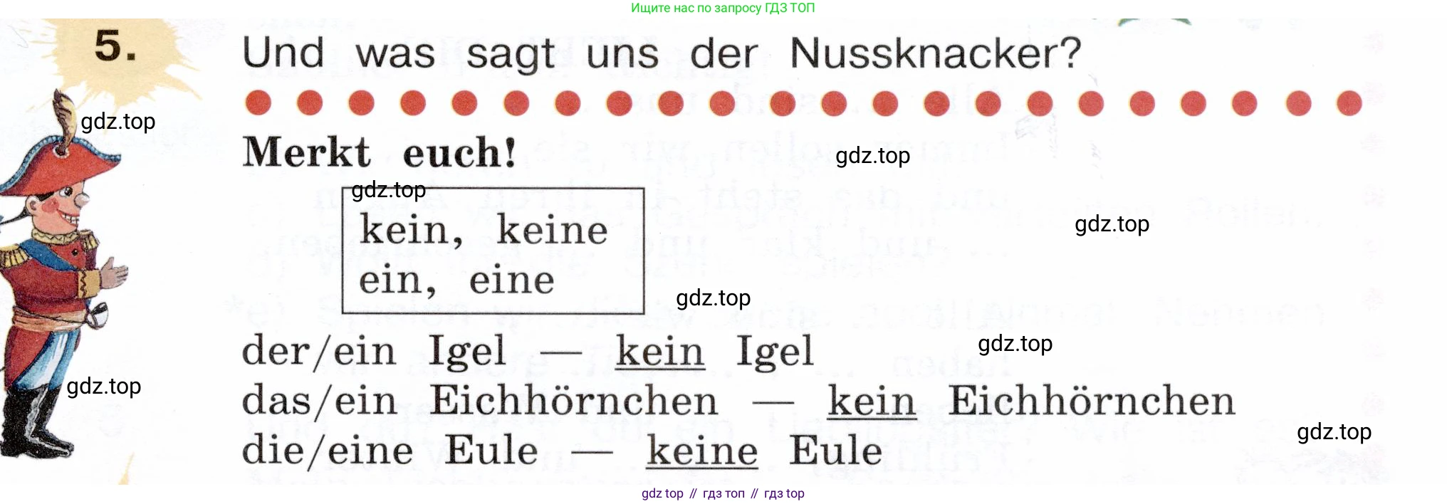 Немецкий язык (Deutsch), 3 класс учебник (lehrbuch), авторы: Бим Инесса Львовна (Bim I), Рыжова Лариса Ивановна (Ryschowa L), Фомичева Людмила Михайловна (Fomitschjowa L), издательство Просвещение, Москва, 2023, салатового цвета, Часть 1, страница 83, номер 5, Условие