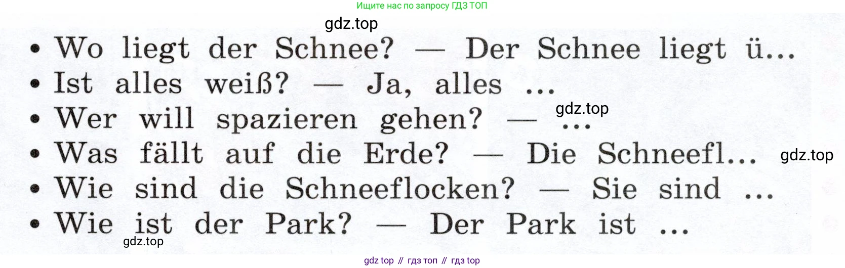 Немецкий язык (Deutsch), 3 класс учебник (lehrbuch), авторы: Бим Инесса Львовна (Bim I), Рыжова Лариса Ивановна (Ryschowa L), Фомичева Людмила Михайловна (Fomitschjowa L), издательство Просвещение, Москва, 2023, салатового цвета, Часть 1, страница 89, номер 2, Условие (продолжение 3)