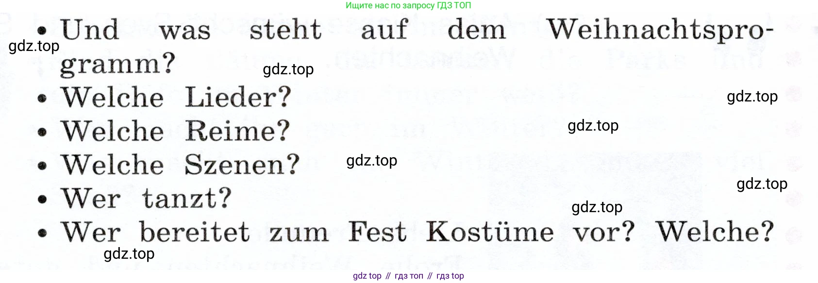Немецкий язык (Deutsch), 3 класс учебник (lehrbuch), авторы: Бим Инесса Львовна (Bim I), Рыжова Лариса Ивановна (Ryschowa L), Фомичева Людмила Михайловна (Fomitschjowa L), издательство Просвещение, Москва, 2023, салатового цвета, Часть 1, страница 111, номер 5, Условие (продолжение 2)