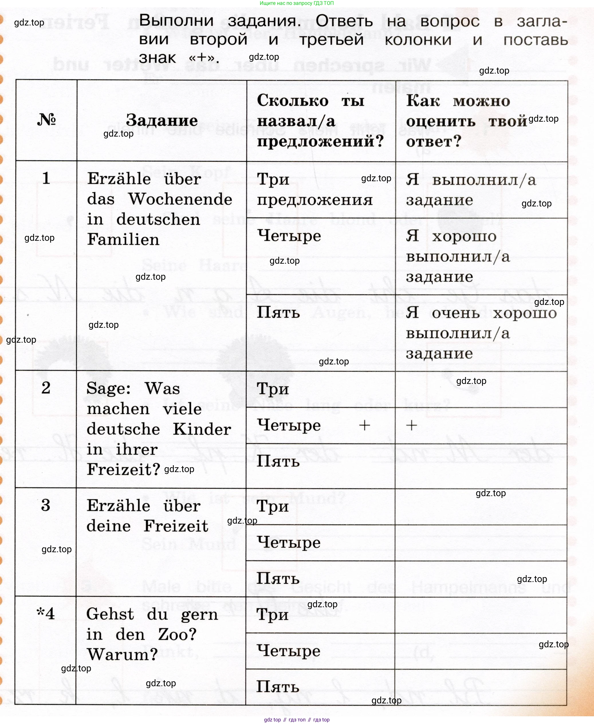 ГДЗ Немецкий язык (Deutsch), 4 класс рабочая тетрадь (arbeitsbuch), авторы: Бим Инесса Львовна (Bim I), Рыжова Лариса Ивановна (Ryschowa L), издательство Просвещение, Москва, 2023, серого цвета, Часть 2, страница 45, номер 1, Условие 2023