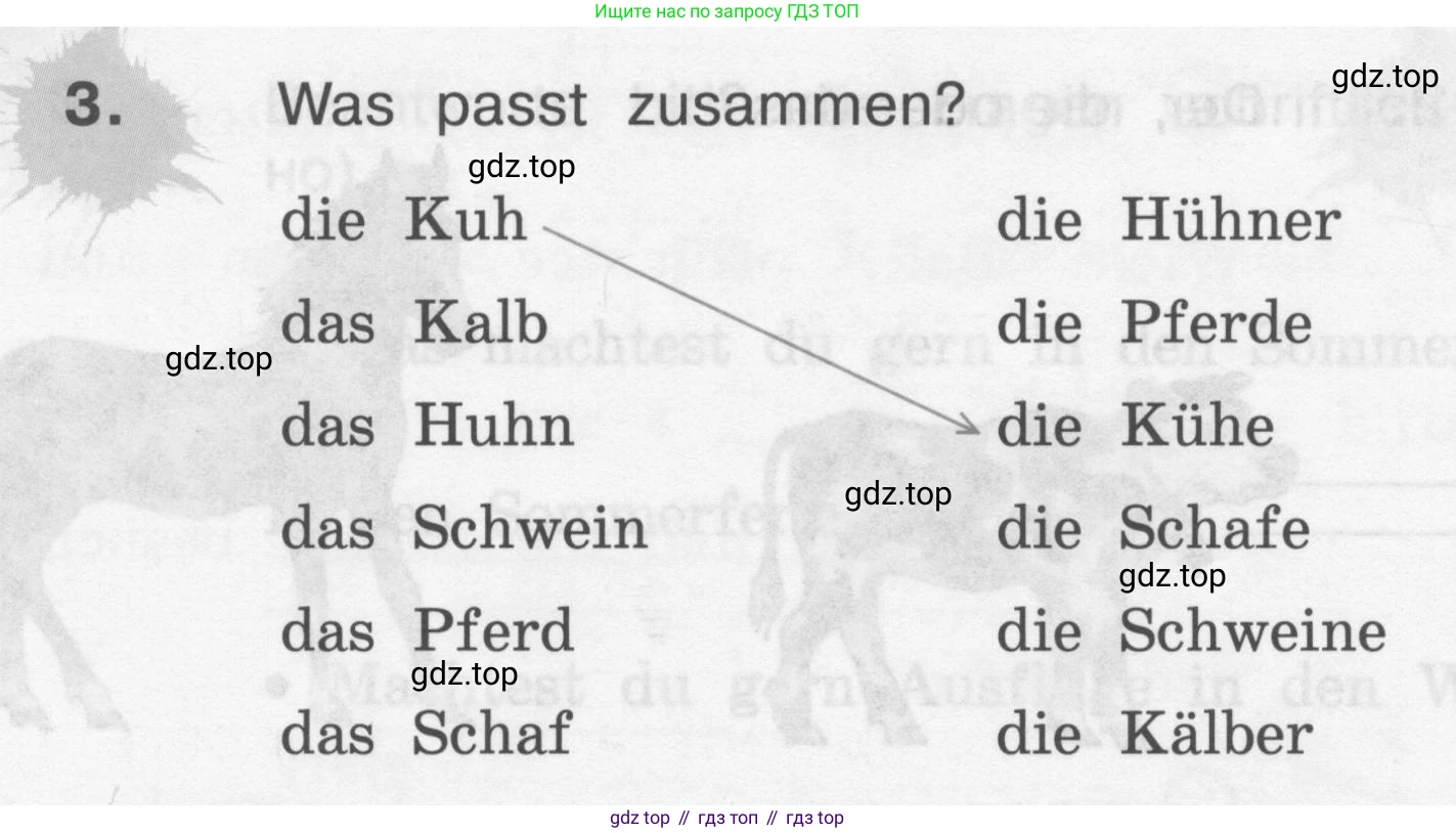 ГДЗ Немецкий язык (Deutsch), 4 класс рабочая тетрадь (arbeitsbuch), авторы: Бим Инесса Львовна (Bim I), Рыжова Лариса Ивановна (Ryschowa L), издательство Просвещение, Москва, 2023, серого цвета, Часть 1, страница 24, номер 3, Условие 2008-2022