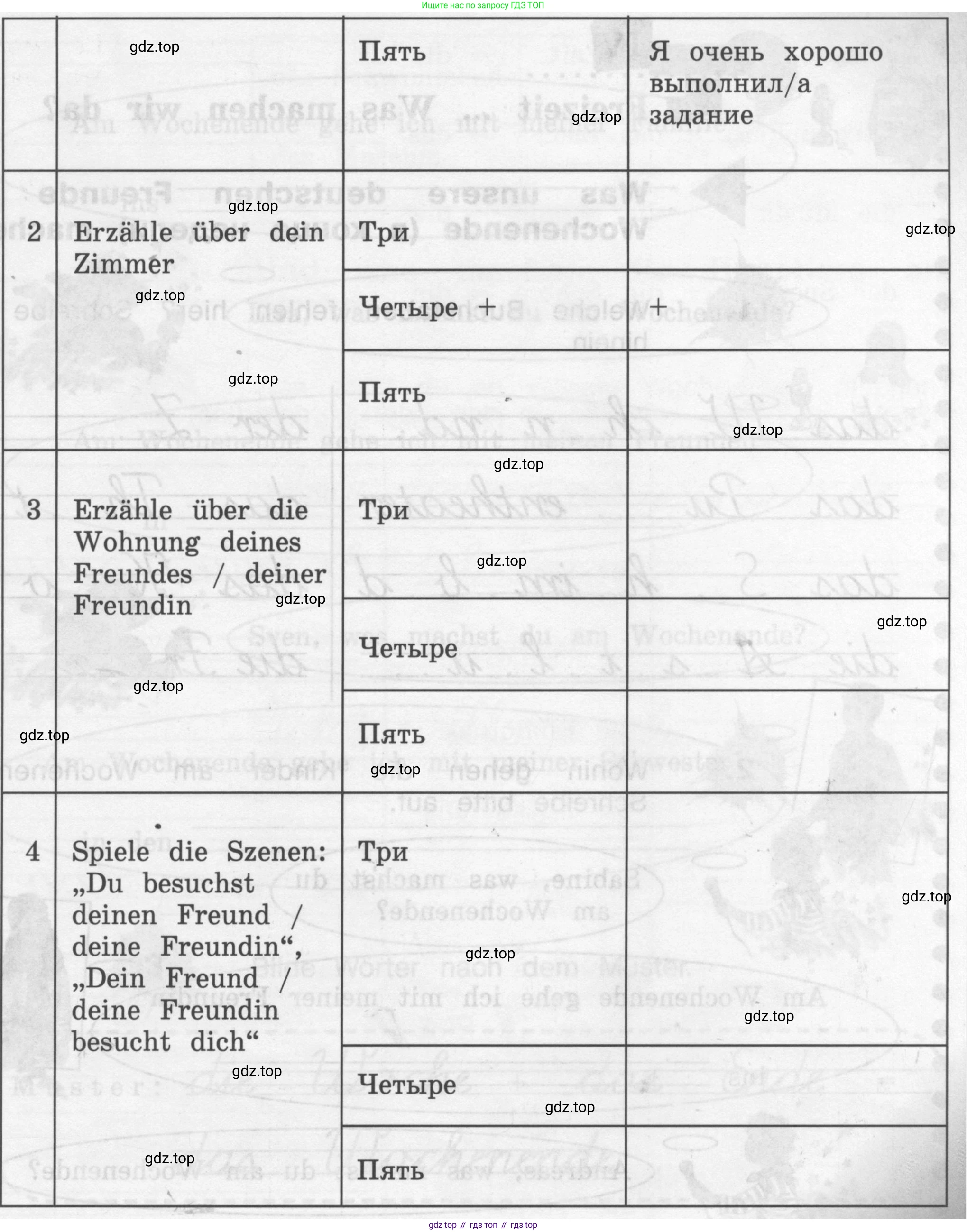 ГДЗ Немецкий язык (Deutsch), 4 класс рабочая тетрадь (arbeitsbuch), авторы: Бим Инесса Львовна (Bim I), Рыжова Лариса Ивановна (Ryschowa L), издательство Просвещение, Москва, 2023, серого цвета, Часть 2, страница 22, номер 1, Условие 2008-2022 (продолжение 2)