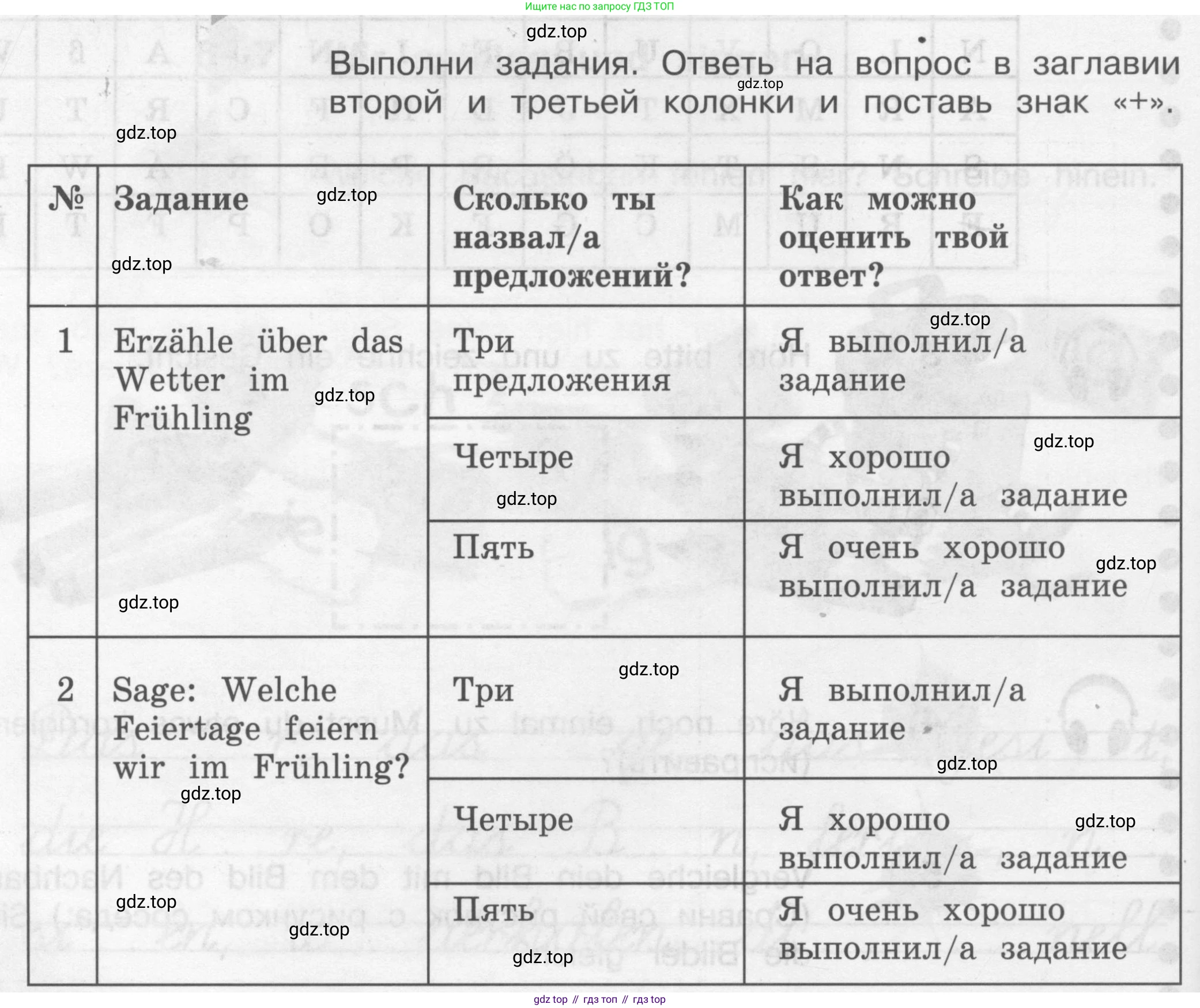 ГДЗ Немецкий язык (Deutsch), 4 класс рабочая тетрадь (arbeitsbuch), авторы: Бим Инесса Львовна (Bim I), Рыжова Лариса Ивановна (Ryschowa L), издательство Просвещение, Москва, 2023, серого цвета, Часть 2, страница 62, номер 1, Условие 2008-2022