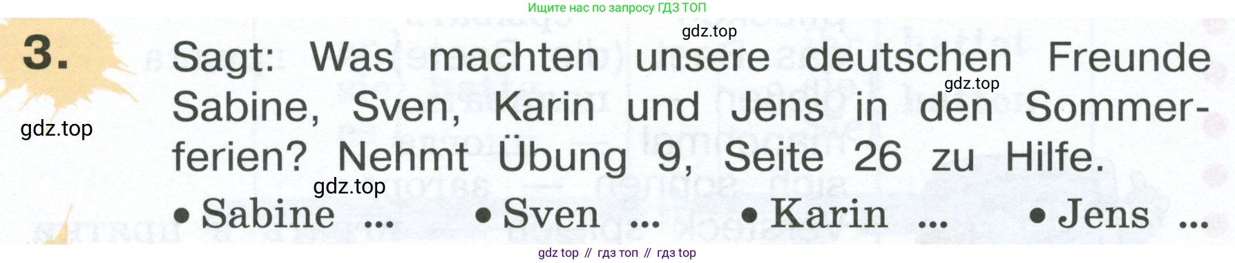 Немецкий язык (Deutsch), 4 класс учебник (lehrbuch), авторы: Бим Инесса Львовна (Bim I), Рыжова Лариса Ивановна (Ryschowa L), издательство Просвещение, Москва, 2023, серого цвета, Часть 1, страница 28, номер 3, Условие 2023
